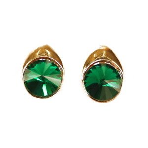 Jewellery > Women's Jewellery > ClipsClips with green eyelet