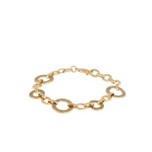 Jewellery > Women's Jewellery > BraceletsGold-plated circle bracelet