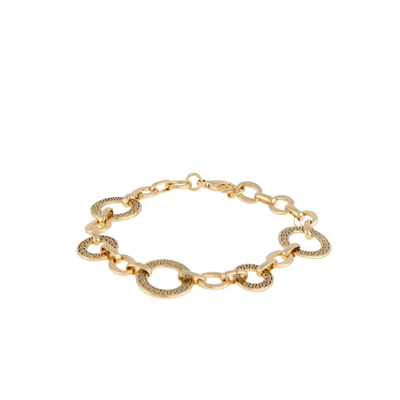 Jewellery > Women's Jewellery > BraceletsGold-plated circle bracelet