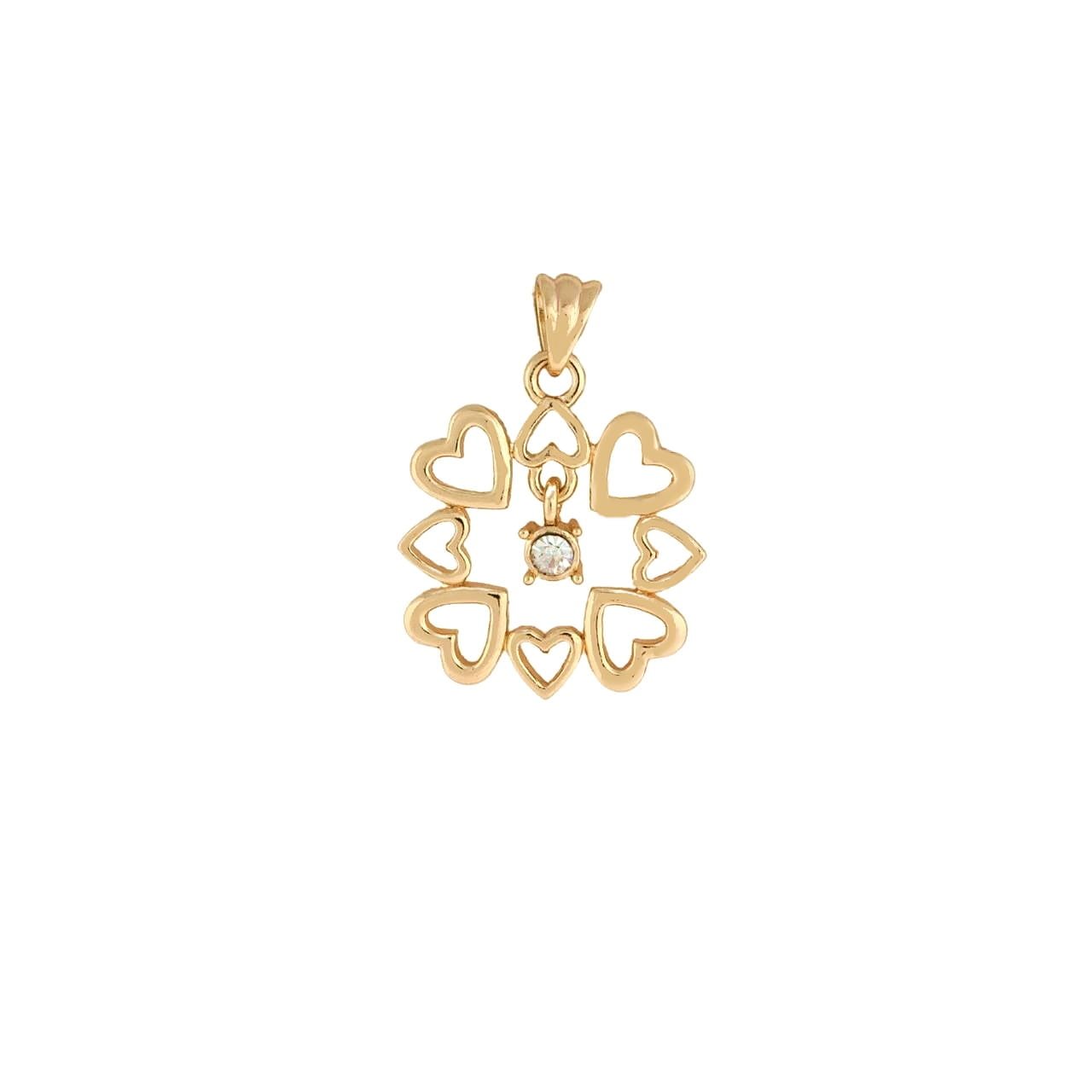 Jewellery > Women's Jewellery > PendantsHeart pendant with cubic zirconia